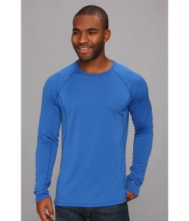 The North Face Warm L/S Crew Neck High Mens Long Sleeve Pullover (Blue)