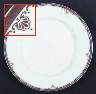 Mikasa Venetian Palace Dinner Plate, Fine China Dinnerware   Gold Encrusted Band