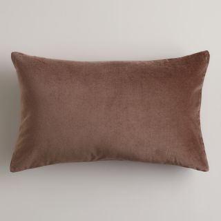 Rain Drum Velvet Lumbar Pillow   World Market