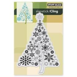 Penny Black Cling Rubber Stamp 4 X6 Sheet : Snowlight