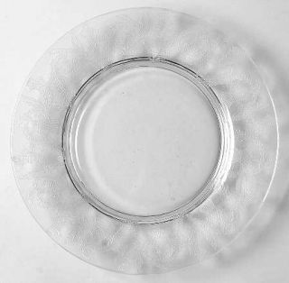 Tiffin Franciscan Special Thistle 7 Salad Plate   Stem #14197, Etched