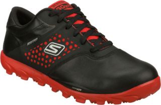 Mens Skechers GOgolf   Black/Red Casual Shoes