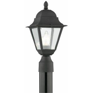 Thomas Lighting THO SL7387 Windbrook Lantern post Black 1x100W 120