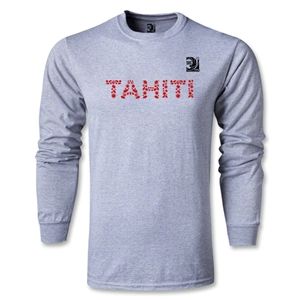 FIFA World Cup 2014 FIFA Confederations Cup 2013 Tahiti LS T Shirt (Grey)