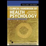 Clinical Handbook of Health Psychology  A Practical Guide Guide to Effective Interventions