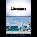 Literature An Introduction to Fiction, Poetry, Drama, and Writing
