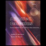 Applied Calculus (Custom)