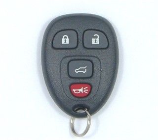 2009 Buick Enclave Keyless Entry Remote w/ Rear Glass