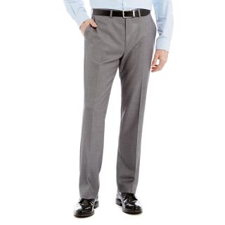 Dockers Flat Front Trousers, Gray, Mens