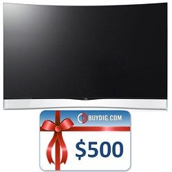 LG 55 OLED Smart TV with Cinema 3D (55EA9800) Bundle
