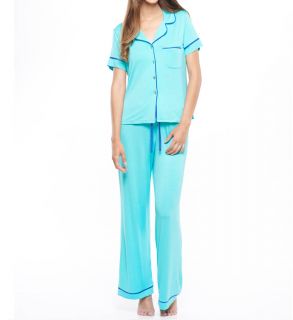 Fleurt 2603 Cozy Nights Short Sleeve PJ Set