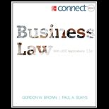 Business Law with Connect Plus