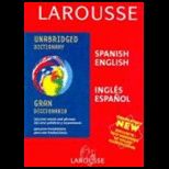 Larousse Gran Diccionario: Ingles Espanol, Espanol Ingles