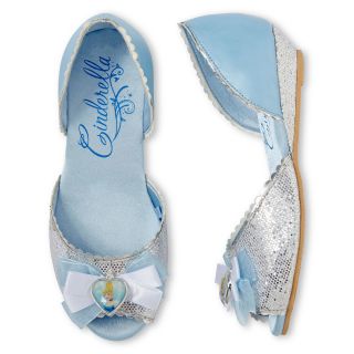 Disney Cinderella Girls Costume Shoes, Blue, Girls