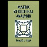 Matrix Structural Analysis