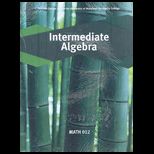 Intrmd. Algebra  Math 012   With CD (Custom Package)