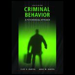 Criminal Behavior  Psychosocial Approach