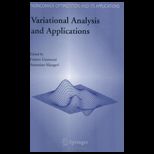 Variational Analysis and Applications