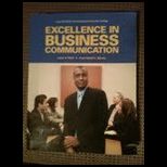 Excellence in Business Communication (Custom)