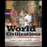 World Civilizations The Global Experience, Volume 2 1450 With Access