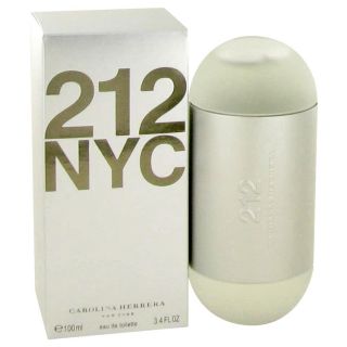 212 for Women by Carolina Herrera EDT Spray (New Packaging) 3.4 oz