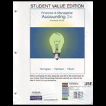 Financial and Mgrl. Accounting , Chapter 15 23 (Loose)