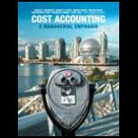 Cost Accounting   With Access (Canadian)