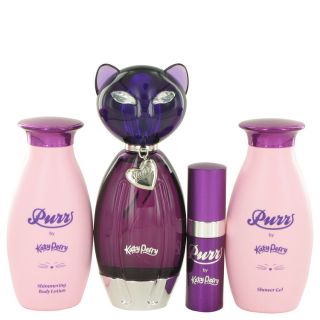 Purr for Women by Katy Perry, Gift Set   3.4 oz Eau De Parfum Spray + 4 oz Showe