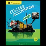 College Accounting, Chapter 1 15 >CUSTOM PACKAGE<