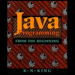Java Programming  From the Beginning / With CD ROM