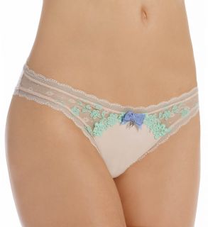 Pretty Polly Lingerie PP263 Embroidered Tanga Panty
