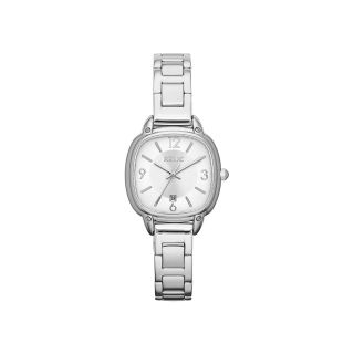 RELIC Womens Silver Tone Square Watch