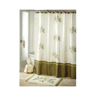 Avanti Greenwood Shower Curtain, Ivory
