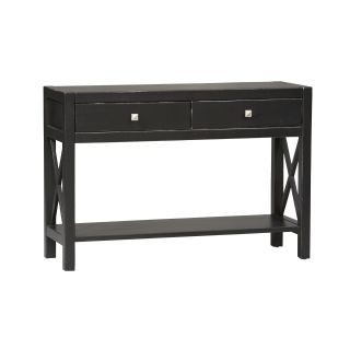 Anna Collection Console Table, Black
