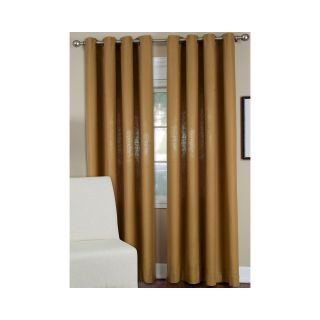 Essex Linen Blend Grommet Top Curtain Panel, Straw