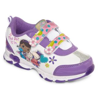 Disney Doc McStuffins Toddler Girls Athletic Shoes, Purple/White, Purple/White,