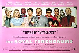 The Royal Tenenbaums (British Quad) Movie Poster
