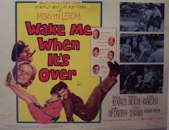 Wake Me When Its Over (Original Lobby Card   #1) Movie Poster
