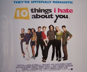 Ten Things I Hate About You (British Quad) Movie Poster