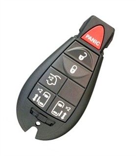 2011 Chrysler Town & Country Remote FOBIK    Liftgate, 2 Sliding Doors   key
