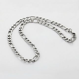 NEVER FADE! 9MM Chunky Figaro Chain Necklace 316L Stainless Steel For Men High Quality Jewelry