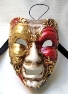 Multi Color Comedy Theater Mask Miniature