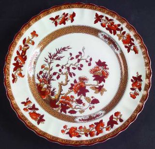 Spode Indian Tree Orange/Rust (Bone, 2004) Salad Plate, Fine China Dinnerware  