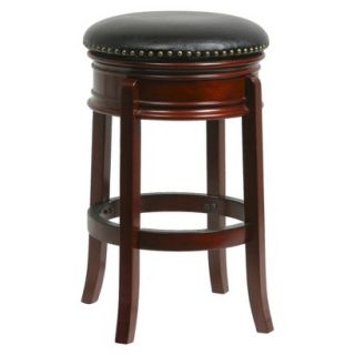 Counter Stool Boraam Industries Counter Stool   Red Brown (Cherry)