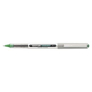uni ball Vision Roller Ball Stick Waterproof Pen,Fine   Green Ink (12 Per Pack)