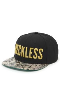 Mens Young & Reckless Hats   Young & Reckless Reckless Snakeskin Snapback Hat