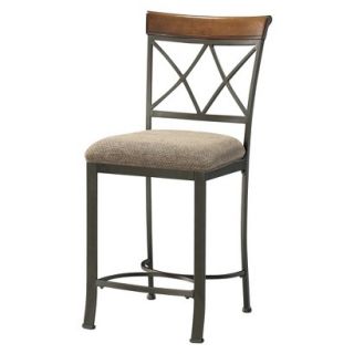 Counter Stool Powell Hamilton Dining Counter Stool   Brown