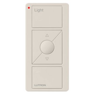 Lutron PJ23BRLGLAL01 Dimmer Switch Maestro Pico Wireless Controller w/LED Indicator amp; Icon Engraving Light Almond