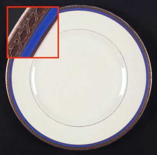Syracuse Wayne Blue (Fine China) Dinner Plate, Fine China Dinnerware   Old Ivory