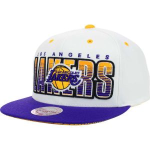 Los Angeles Lakers Mitchell and Ness NBA Home Stand Snapback Cap